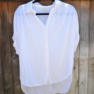 White Collared Shirt